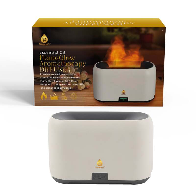 Pursonic Essential Oil FlameGlow Aromatherapy Diffuser image