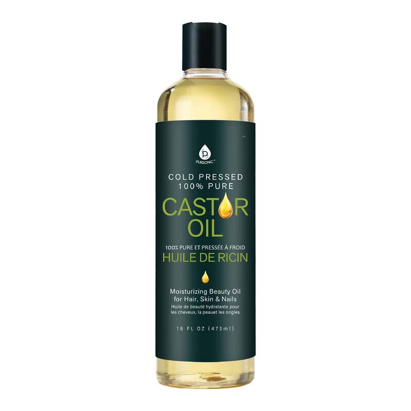 100% Pure Cold Pressed Castor Oil 16 Oz image