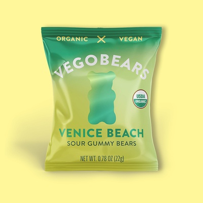 Venice Beach Sour Gummy Bears 0.78 oz image